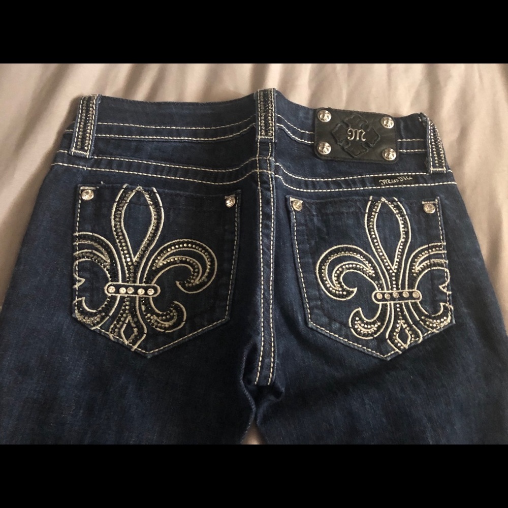 Miss Me dark wash boot cut jeans